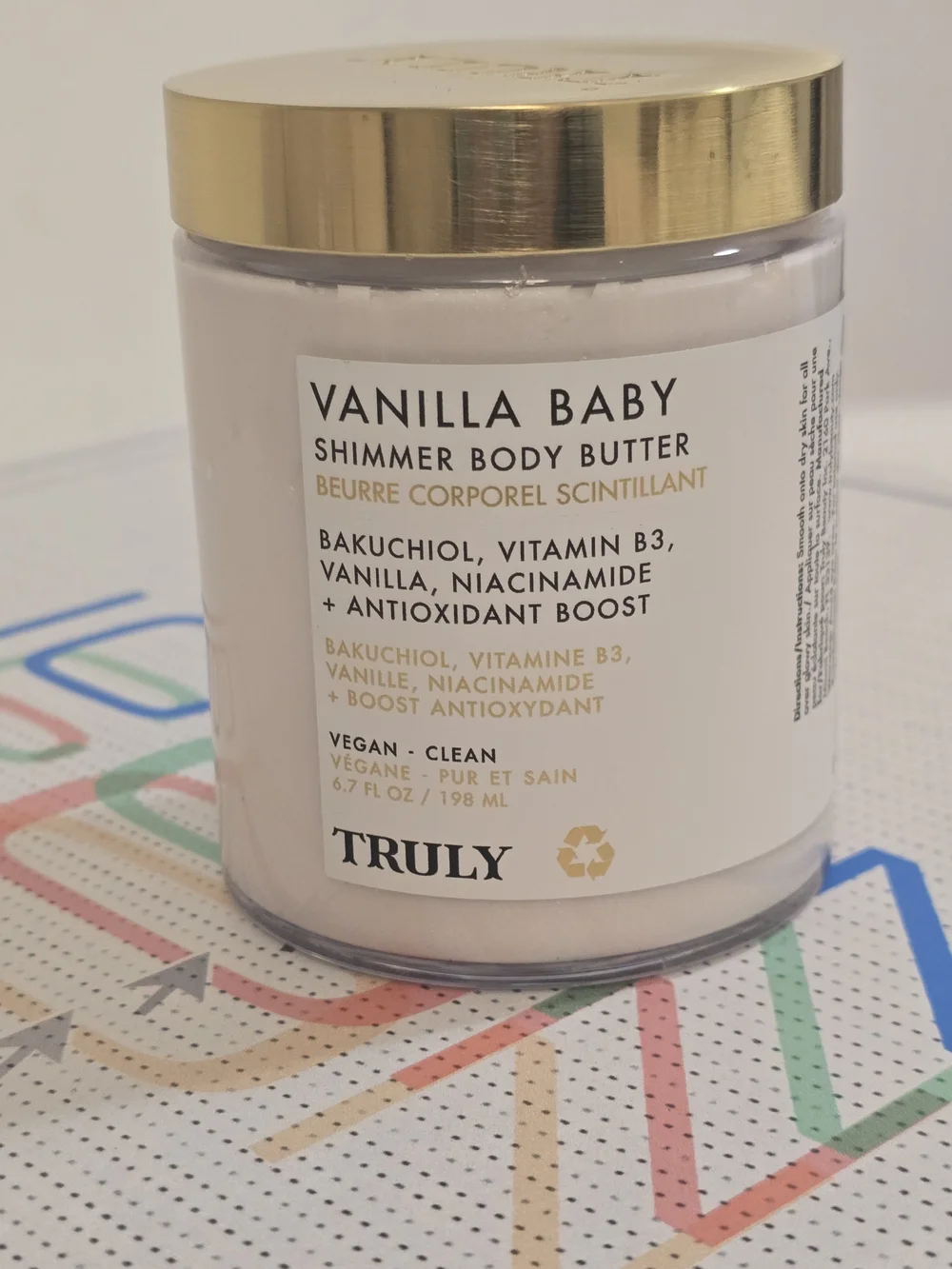 TRULY Vanilla Baby Shimmer Body Butter 6.7oz